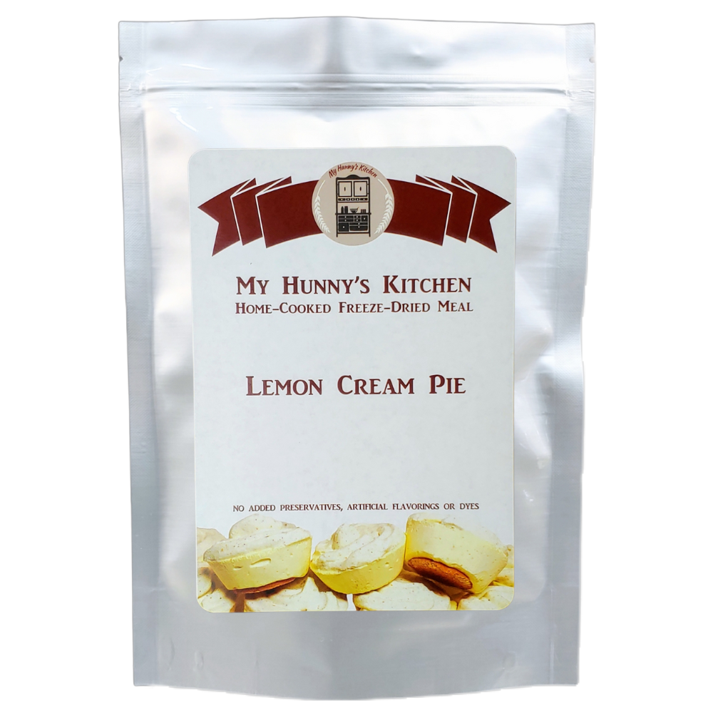 Lemon Cream Pie Freeze Dried Dessert packaging front view