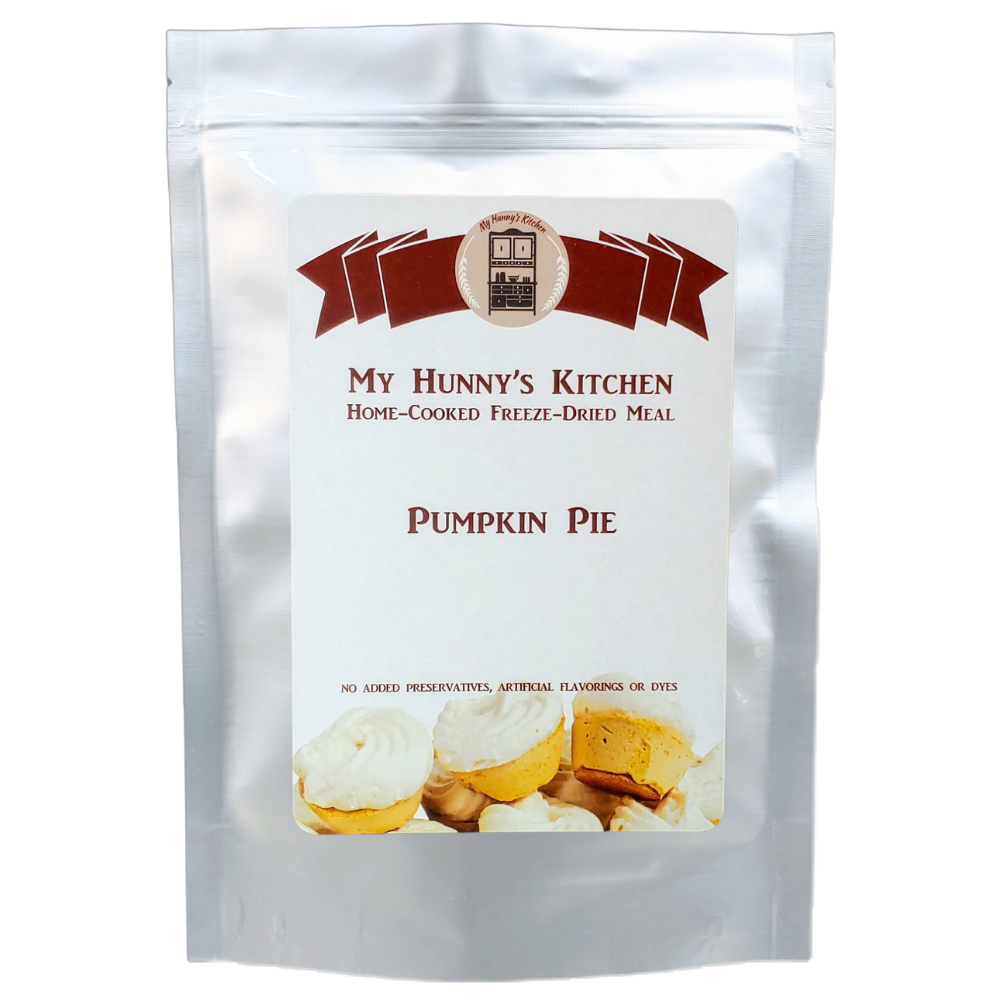 Pumpkin Pie Freeze Dried Dessert packaging front view