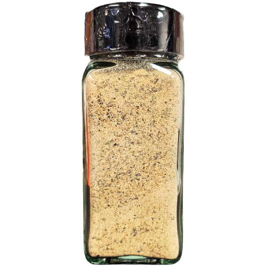 Garlic Pepper Spice container back view